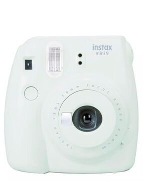 FUJIFILM INSTAX MINI 9 INSTANT CAMERA - SMOKY WHITE - NEW IN BOX